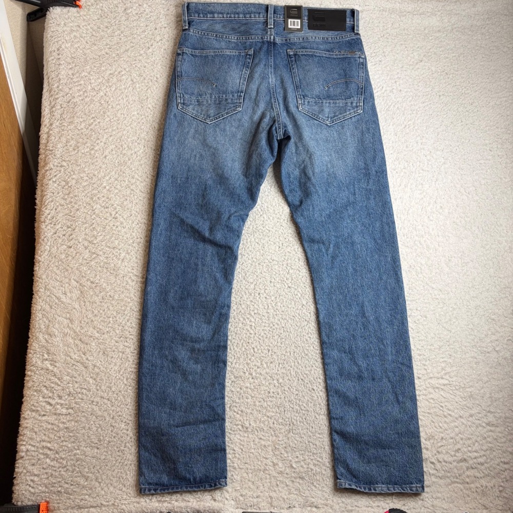 G-Star RAW 3301 Regular Tapered Jeans Faded Harbor Blue 32x32 51003-C967-D331 34
